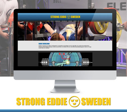 Ny hemsida till Eddie Berglund. Skapad av webbyrån Precis Reklam i Yodo CMS.